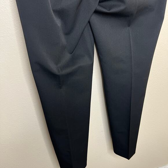 Talbots Bi-Stretch Straight Leg Curvy Black Pant 6 - Picture 6 of 11